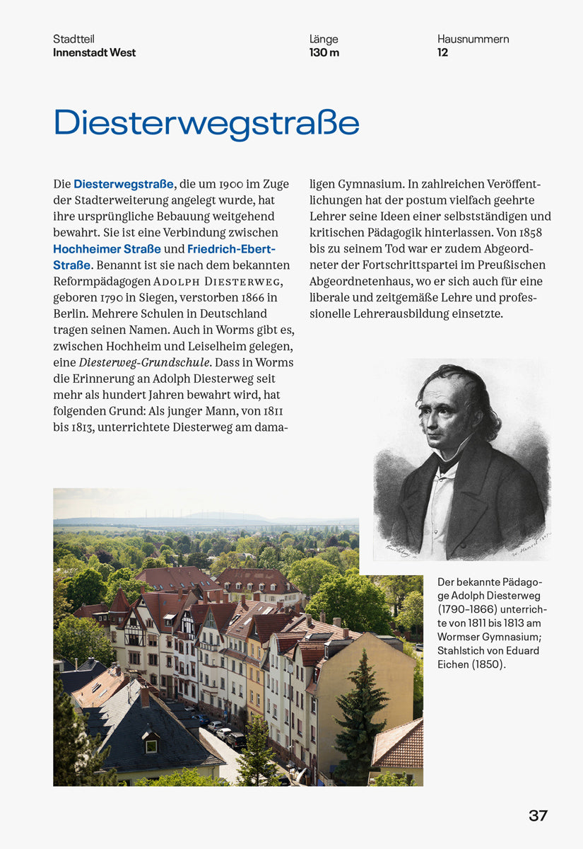 111 Wormser Straßen von A bis Z