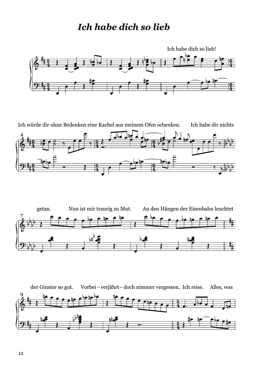 Wenn ich einen Anfang wüsste …