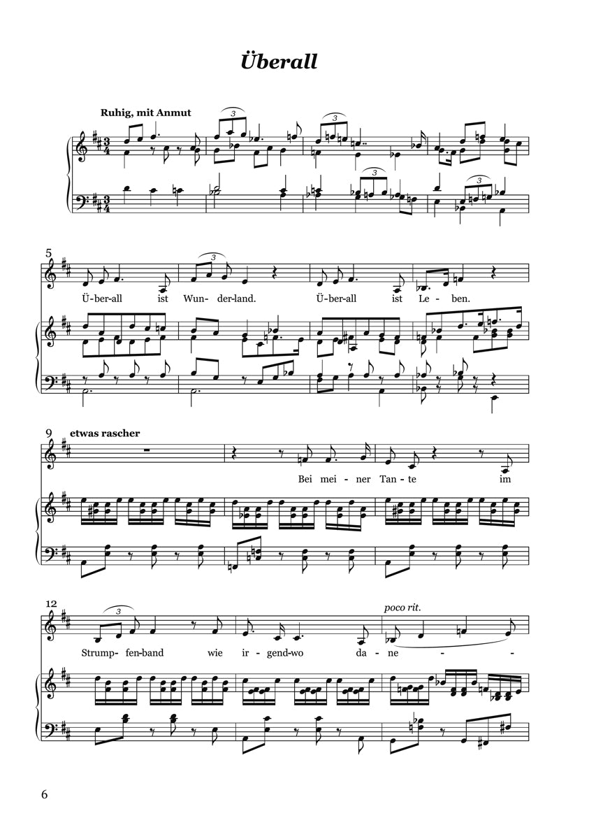 Wenn ich einen Anfang wüsste …