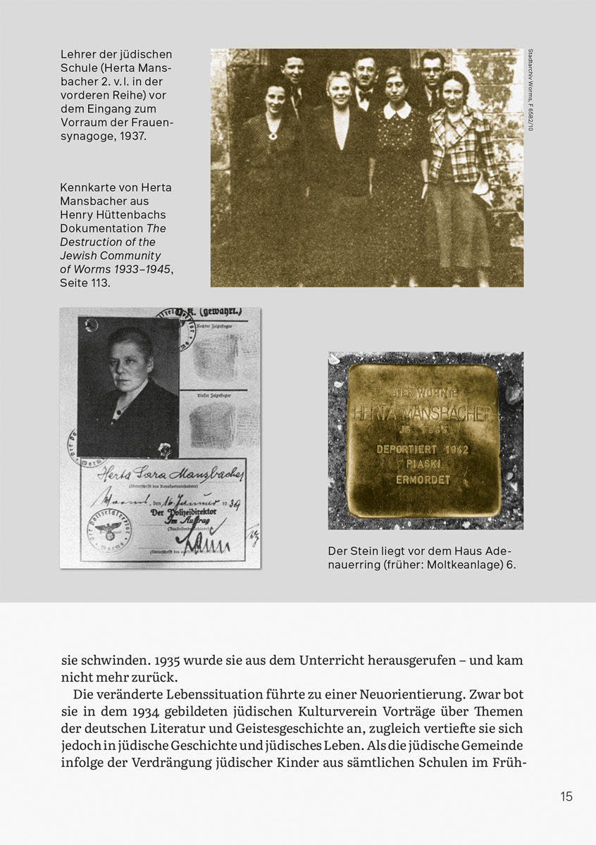 Vergiss uns nicht …