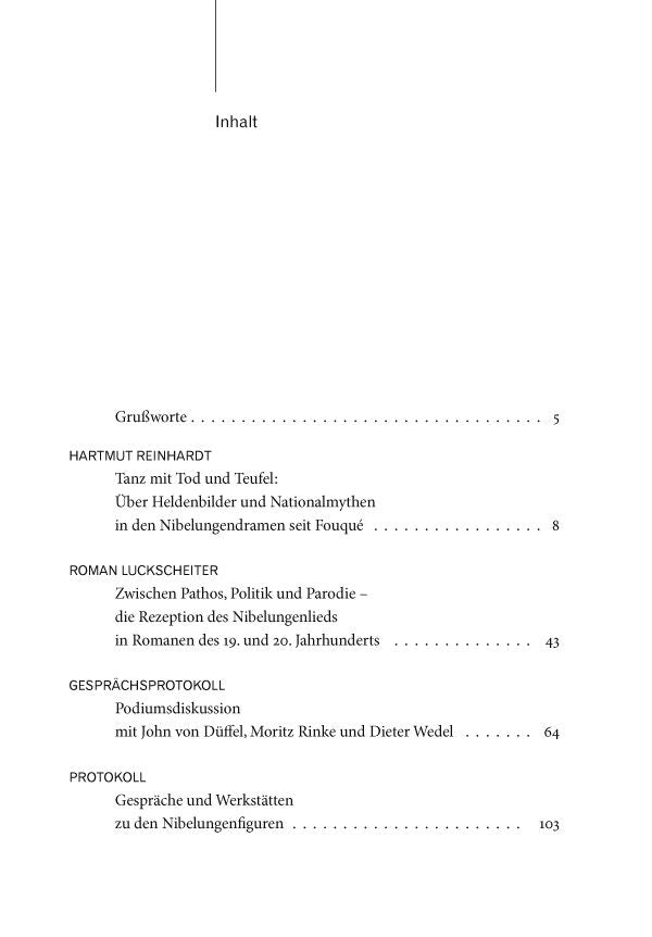 Die Nibelungen in der Moderne