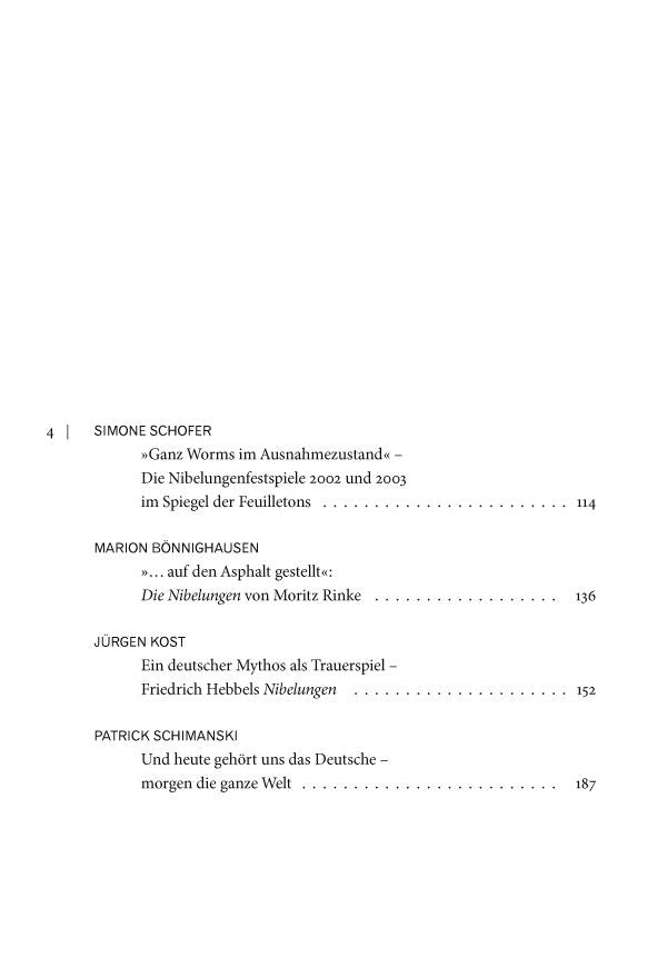 Die Nibelungen in der Moderne