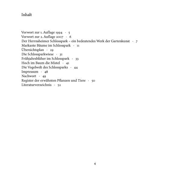 Naturführer Herrnsheimer Schlosspark