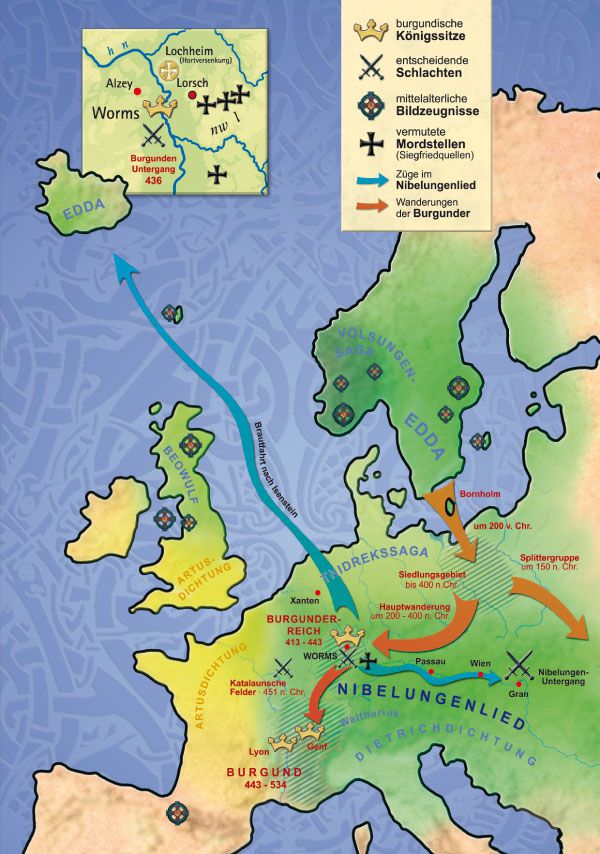 Die Nibelungen - Facetten eines Epos