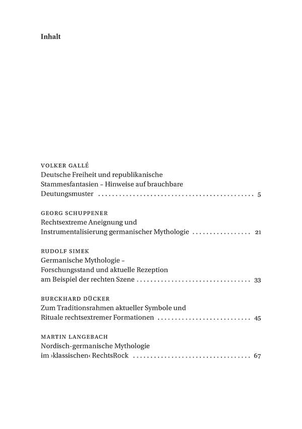 Germanische Mythologie und Rechtsextremismus