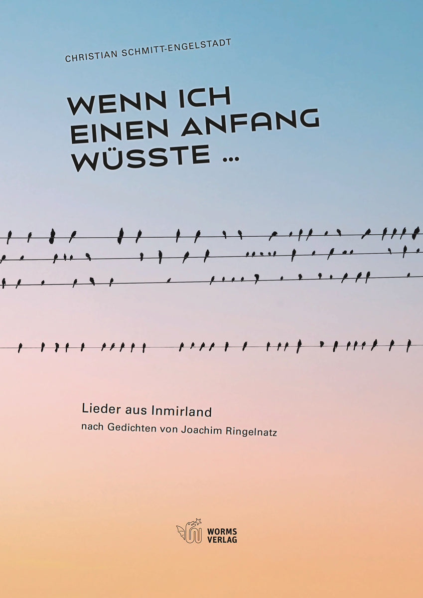 Wenn ich einen Anfang wüsste …